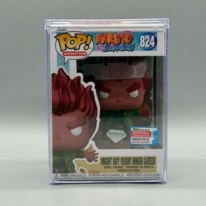 Funko Pop! #824 Might Guy Diamond *LE 4000* Naruto NYCC Exclusive w/ Hardstack